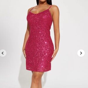 underwire dress fashion nova Lara Embellished Strapless Gown with Slit Silver / 6 main image 1